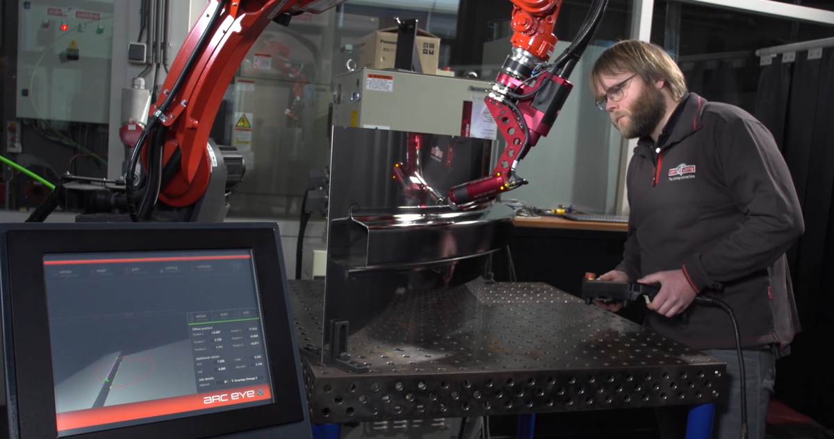 ARCEYE Adaptive pour un soudage qualifié et concurrentiel